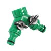 2 Way Hose Splitter Y Hose Connector Drip Irrigation Hose