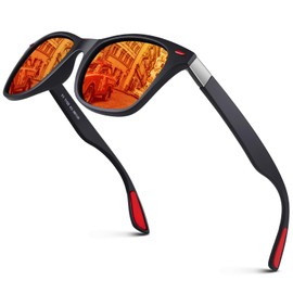 GQUEEN Polarized Sunglasses Men Womens,Flexible TR90 Frame,for Driving Fishing Cycling Hiking Golf Sports UV400 Protection