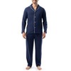 IZOD Conjunto de Pijama de Punto de Ante para Hombre,