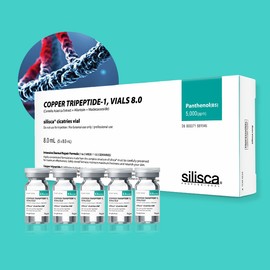 Silisca Cicatrice Reconstructive Moisturizing Skin Barrier Strengthening Ampoule 8ml x 5vial / 실리스카 시카트리스 재건 보습 피부장벽강화 앰플 8ml x 5vial