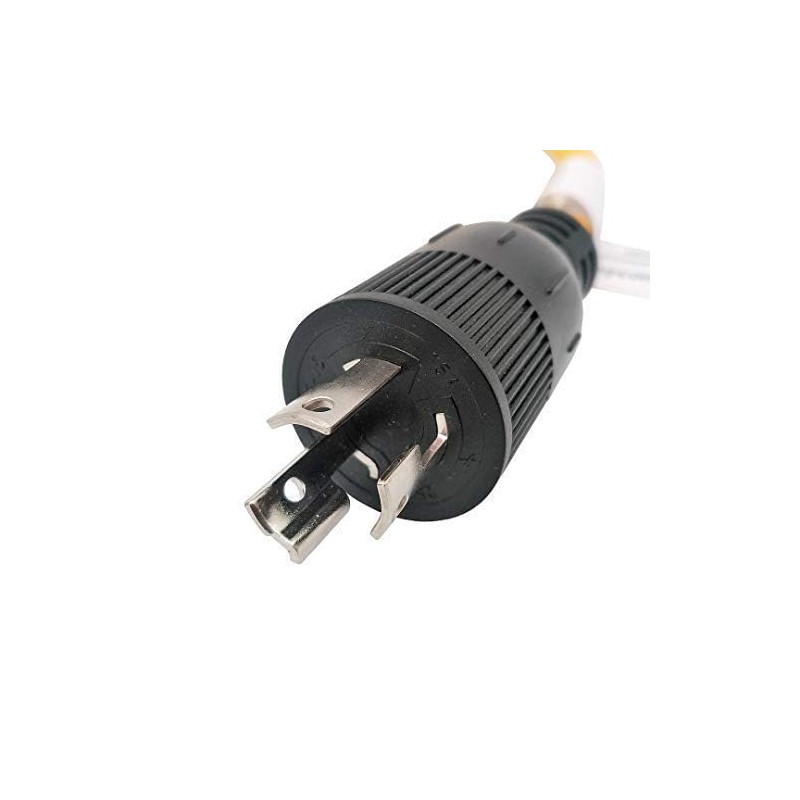 Parkworld 886351 Adapter Cord Locking L6-15 Plug to 5-20 (5-15)