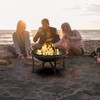 Fire Beauty Fire Pit for Outside Wood Burning,BBQ Grill Steel