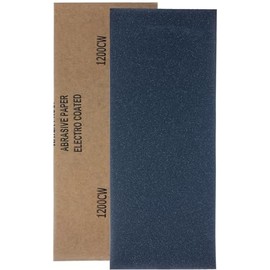 YoiYee 1200 Grit Wet & Dry Sandpaper Sheets, 23 x 9.5cm, Ultra Fine Abrasive Sand Paper Roll for Wood, Metal, Plastic, Glass, Stone and Wall Sanding, 10 Pack