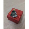 Is Stamped but not legible Christmas Tree Enamel pin