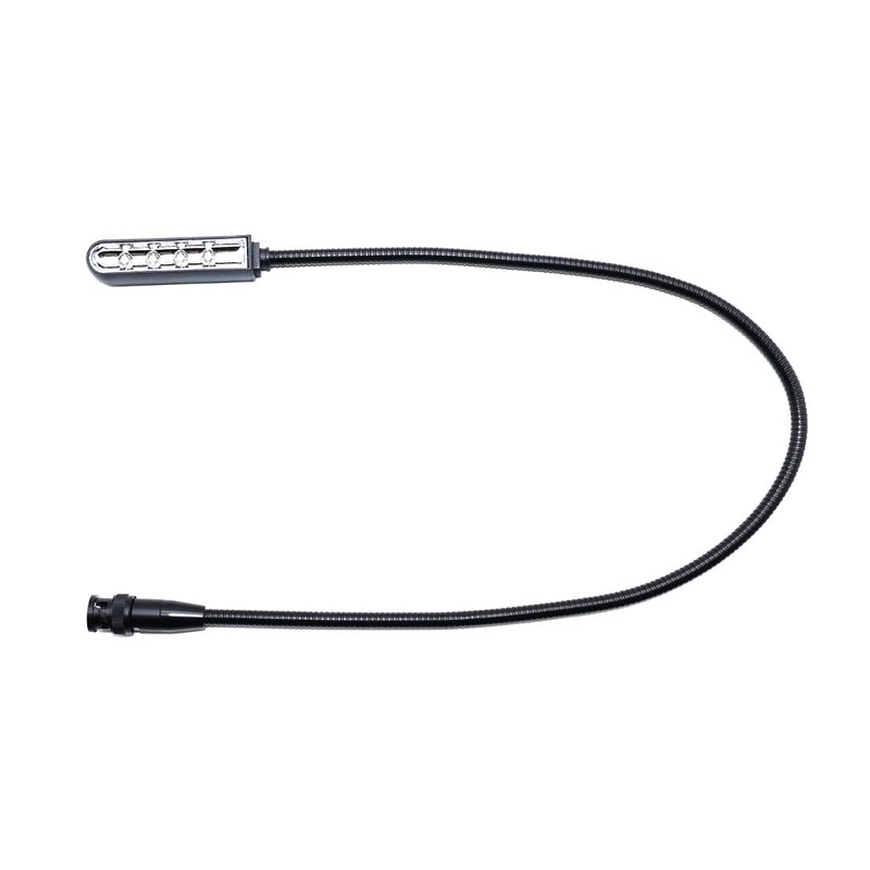 PALPEAL Flexible LED Gooseneck Light for DJ Mixer,BNC Port,22 inch