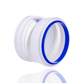 BRDUROBLA 6'' 7'' Draft Blocker Backdraft Damper Duct Draft Stopper One-Way Airflow Ducting Insert Backflow Preventer Inline Fan Vent Deflector for Flexible Hose