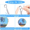 10 Pack Adjustable Picture Hanging Kit 6.6FT Heavy Duty Stainless