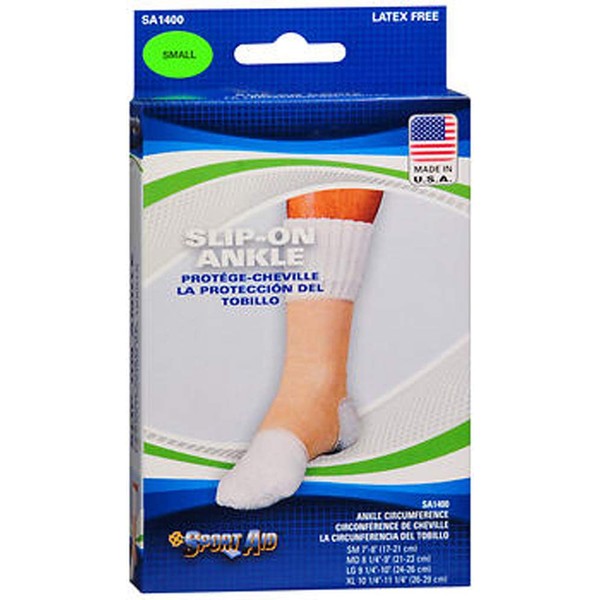 Sport Aid Slip-On Ankle Support SM - 1ea, Pack of