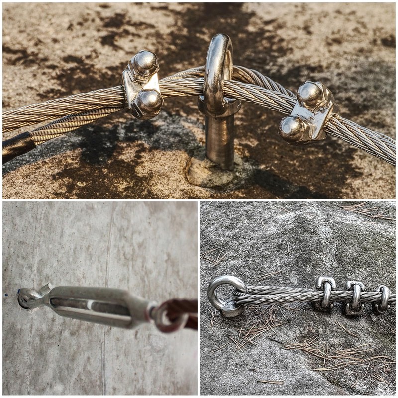 sourcing map Ring Lifting Expansion Eyebolt, 6pcs M6x80mm 304 Stainless