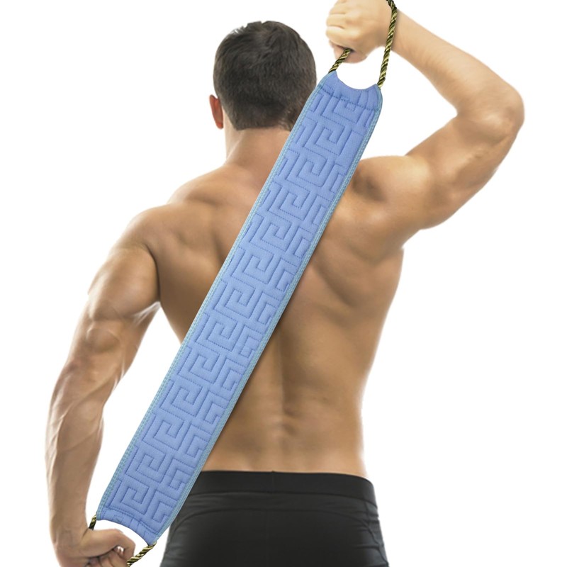 Exfoliating Back Scrubber for Shower, 34 Inches Back Scrubber with