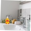 Kichvoe 2Pcs Adorable Household Shampoo Dispenser Cartoon Lotion Bottles Duck