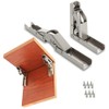 90-Degree Folding Door/Shelf Hinge, Hidden Bracket, Table Holder, Furniture Parts