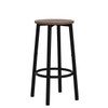 HOOBRO Bar Stools, Set of 2 Bar Chairs, Kitchen Round