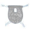 Patient Lift Sling 4 Positions 230KG Capacity Hole Design Mesh