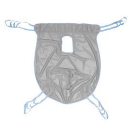 Patient Lift Sling 4 Positions 230KG Capacity Hole Design Mesh Breathable Patient Transfer Sling with Directional Grip XL