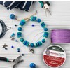Mandala CraftsÃ‚® 1mm Waxed Cord, for Beading and Macrame Supplies,