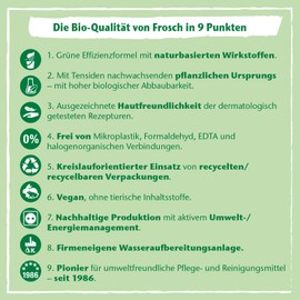 Frosch Senses Aloe Vera Sensitive Shower Gel for Sensitive Skin, pH Neutral & Vegan, No Microplastic, Refill Bag, 300 ml (Pack of 4)