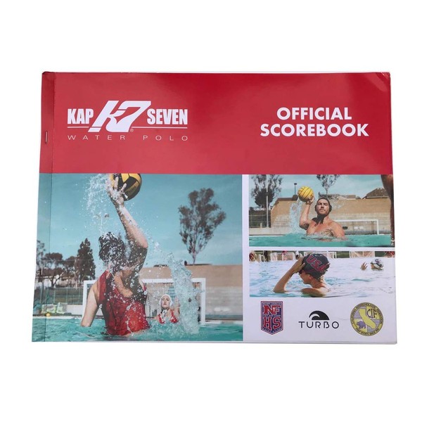 KAP K7 SEVEN KAP7 Large Water Polo Scorebook