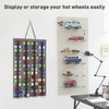 JOYMOMO Hanging Storage Organizer for Toy Cars Felt Display Case