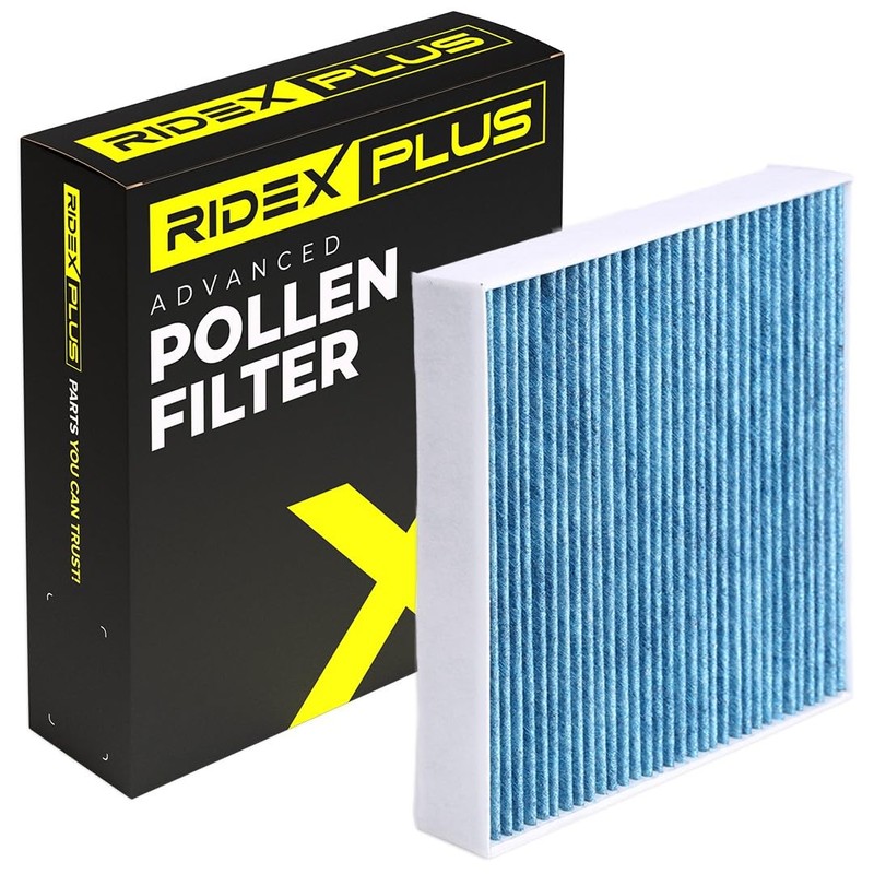 RIDEX Plus Cabin Air Filter Activated Carbon with Anti-Allergic Effect