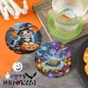 Axquilon 8 Pcs Halloween Diamond Art Coasters Kit for Adults