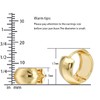 Hoop Earrings for Women, 18K Gold Plated Earrings for Women｜Small