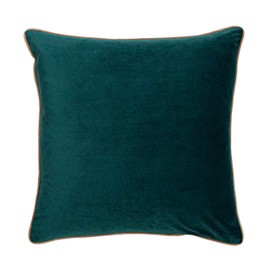 furn. Gemini Cushion Cover, Teal, 50 x 50cm