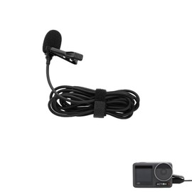 Omnidirectional Tiny Lav Microphone for Video Recording, External Noise Cancel, for USB Type-C Devices, Compatible with Action 4 Action 3 Action 2/Pocket 3