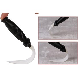 Lanxitown Rubber Soft Dagger with Scabbard Safe Role Playing Weapon Fake Knife Toy Knife Length 10 Inches