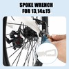 ZUKKA Foldable Bicycle Multifunctional Tool, 18 in 1 Bicycle Repair