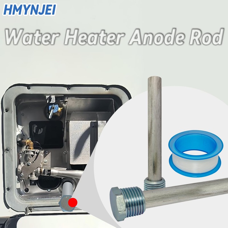 RV Water Heater Anode Rods 4.5" x 1/2" NPT for