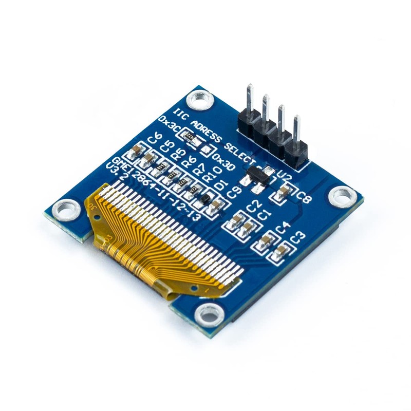 Hosyond - Módulo de visualización OLED I2C IIC de 0.96