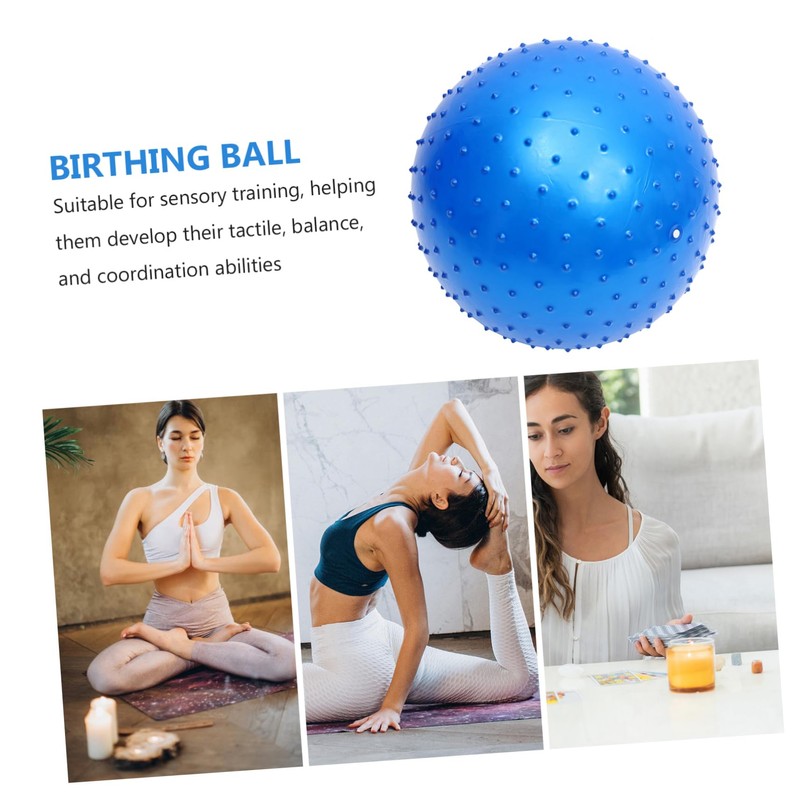 SAFIGLE Pilates Ball Yoga Ball Exercise Ball Spiky Massage Ball