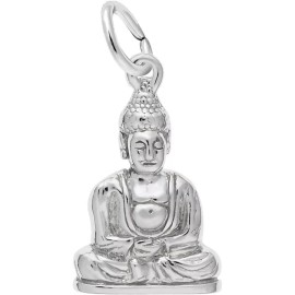 Rembrandt Sterling Silver Meditation Buddha Charm by Rembrandt