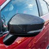 1Pair Side Door Rear View Mirror Cover Decor Trim for