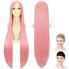 CaseEden Super Long Straight Wig Net Set of 2 Costume