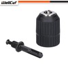 2-13MM Keyless Drill Chuck Adapter, 3-Jaw Drill Chuck 1/2"-20 UNF