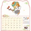 Ensky CL-046 Tabletop Nyankoyomi 2026 Calendar, 7.5 x 7.1 inches