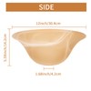 lianheng Glass Bowl Shade Replacement for Torchiere Floor Lamp, Standing