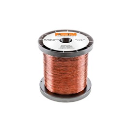 Enamelled Copper Wire W210 Diameter 0.50 mm 100 g, Approx. 52 m – Copper Wire Grade 2 CUL Copper Wire Weight 100 g Diameter 0.50 mm Winding Wire Copper Wire According to IEC 60317-13