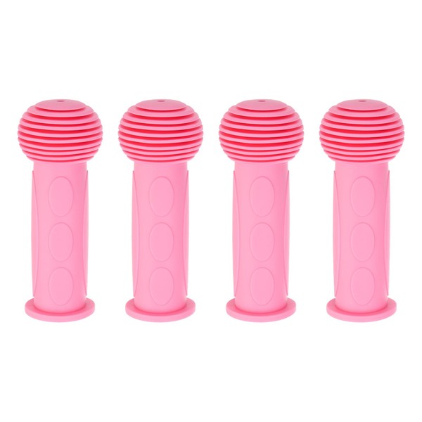 sourcing map 2 Pairs Bike Handlebar Grips 4.33" Non-Slip Rubber