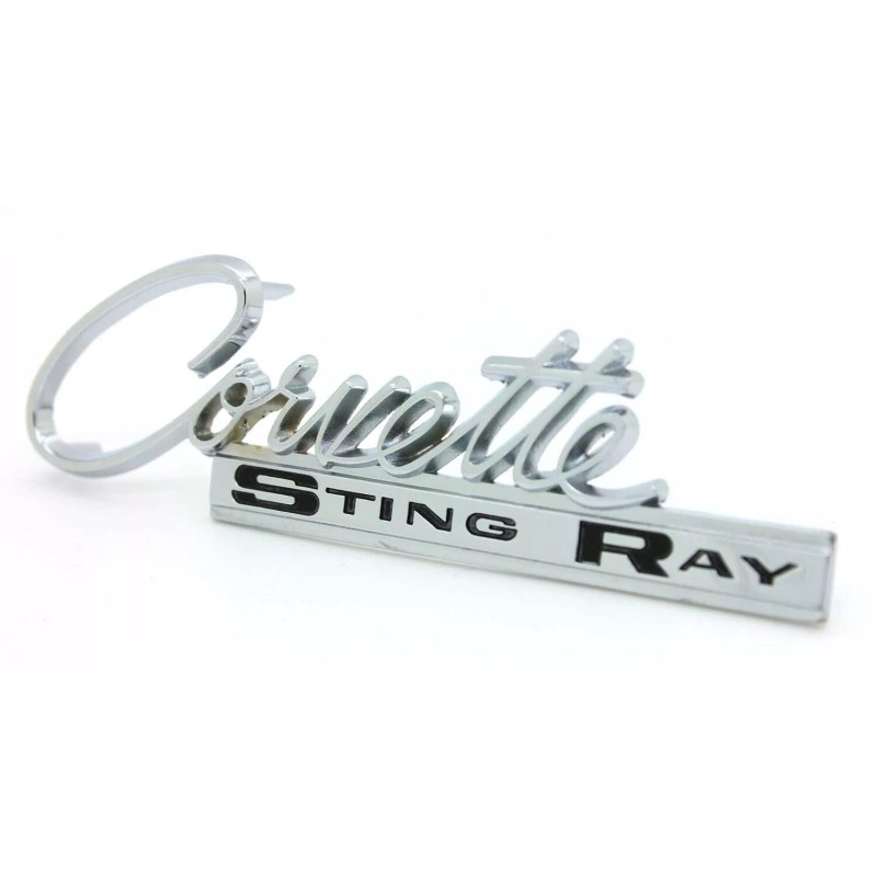 BBRP NEW Corvette Sting Ray Glove Box Door Emblem Script