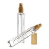 Seafulee 5PCS Cologne Atomizer Empty, 10ML Mini Perfume Bottles Refillable
