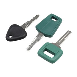 Meckparts 3PCS Heavy Equipment Ignition Keys Set 11039228 C001 777 Compatible with Volvo Loader, Haul Truck, Articulated Truck, Excavator, Wheel Loader