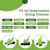 Compatible with Greenworks 24V12'' and 40V13'' String Trimmer, Replacement Spool