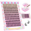 Spider Lash Clusters Layer Lock 10-16mm False Eyelashes Wispy Natural