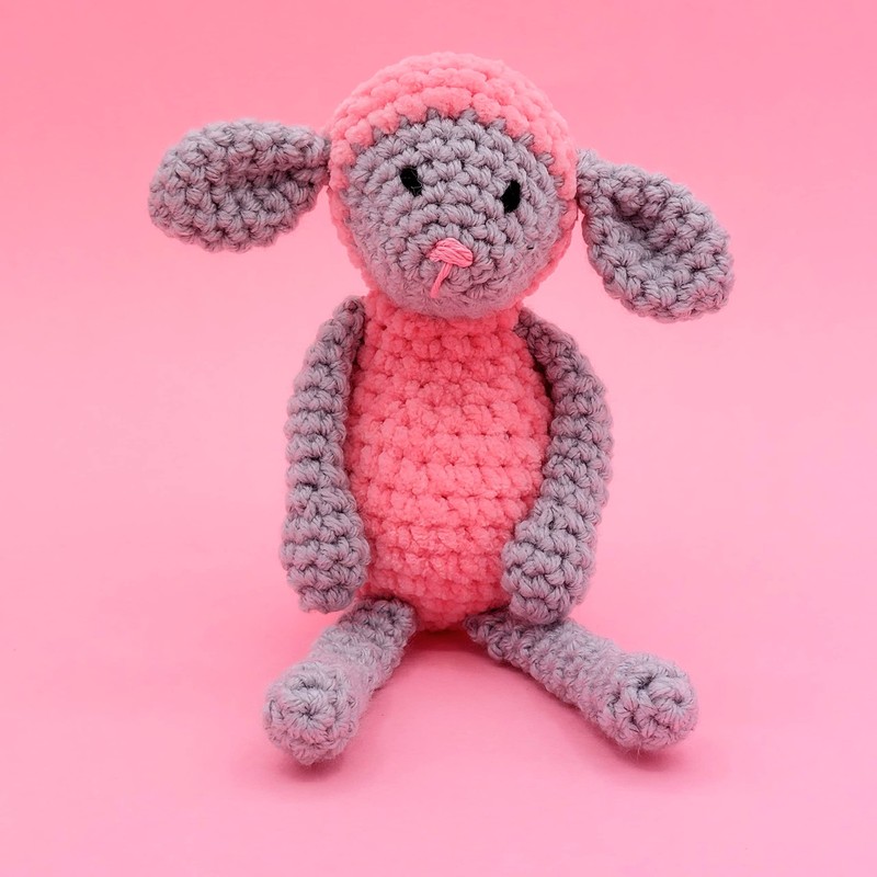 Lambs Crochet Pattern - Printed Pattern Booklet- Easter Lambs Amigurumi