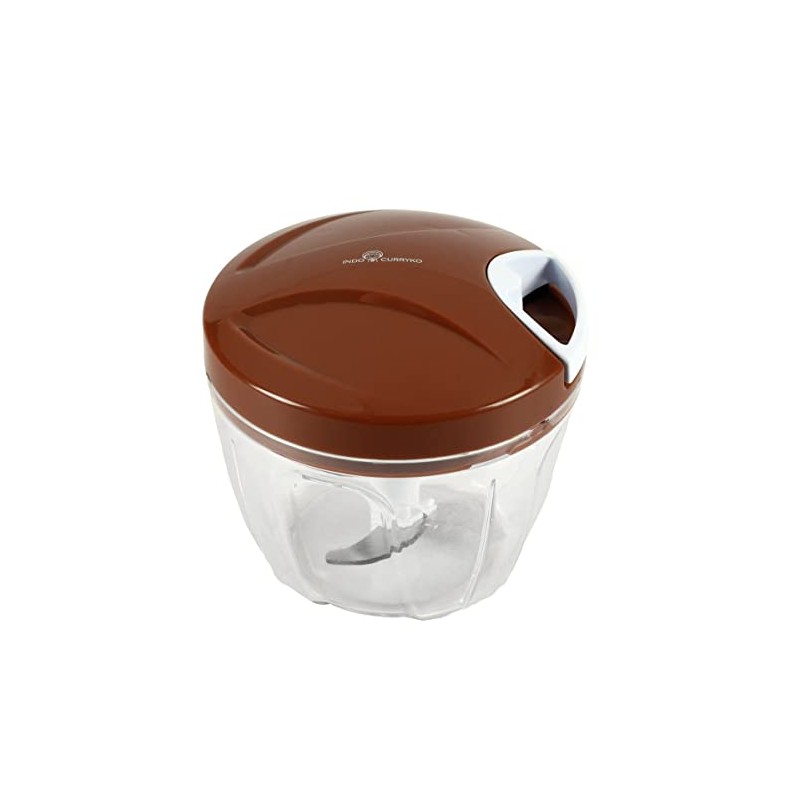 Pearl Metal Minced Chopper Big Size Brown Easy Just Pull