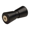 CE Smith-29502 V-KEEL Roller 8" W BLK RUB