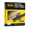 SpeeCo S06603 #60-H Roller Chain x 10 Feet with Connecting